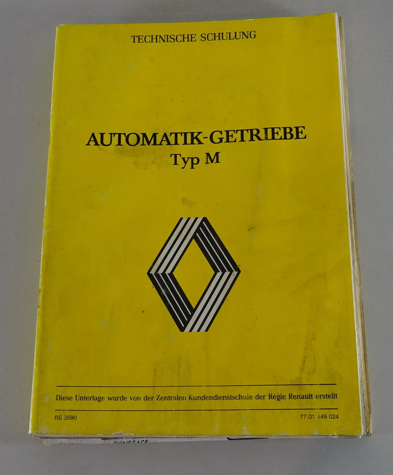 Manual De Taller Renault R20 + Fuego Transmisión Automática Tipo MJ3 - Imagen 1 de 1
