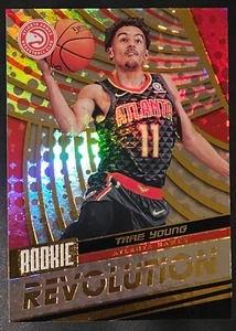 Trae Young 2018-19 Panini Revolution ROOKIE REVOLUTION Rookie Insert Card (no.3) - Picture 1 of 2