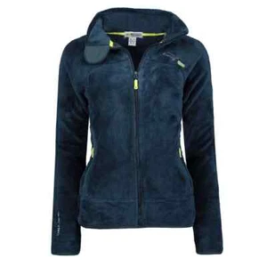 Geographical Norway UPALINE Damen Marineblau Bluse Isoliertes Sweatshirt WY3123F - Bild 1 von 4