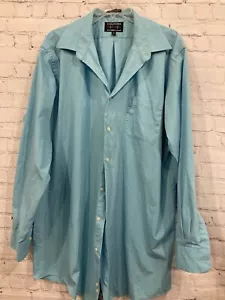 Camisa de vestir Colours By Alexander Julian para hombre XLT 17,5 35/36 L/S azul claro - Imagen 1 de 9