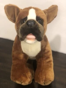 Build-A-Bear Boxerhund Workshop Boxer Bulldogge Hund Welpe Plüschtier Stofftier 14 Zoll - Bild 1 von 9