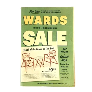 Vintage Montgomery Wards Summer 1959 Catalog Fashion Home - Picture 1 of 12