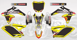 7141 MX ENDURO MOTOCROSS GRAPHICS DECALS STICKERS FOR SUZUKI RMZ 250 2010-2018 - Picture 1 of 1
