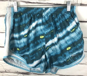 Nike Dri-Fit Women’s Size L Blue/White Shorts - Picture 1 of 3