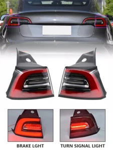 1502086-00-D Rear Brake Light Outer E-Marked Tail Lamp For Tesla MODEL 3/Y 22-23 - Picture 1 of 12