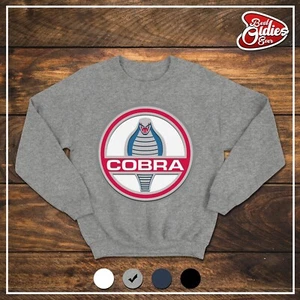65 Shelby Ac Cobra Logotipo de Serpiente Unisex Sudadera, Ac Cobra Roadster Camisa Emblema - Imagen 1 de 5