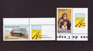 Níger 1986 Camiones de Esperanza conjunto MNH sellos como nuevos - Imagen 1 de 1