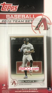 Arizona Diamondbacks 2022 Topps Factory Sealed Team Set Marte Peralta  Beer Plus - Picture 1 of 2