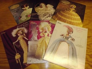 Barbie Häkelanleitung Konvolut, Häkel Sammler Kostüm, The Amebellum Collection  - Bild 1 von 3