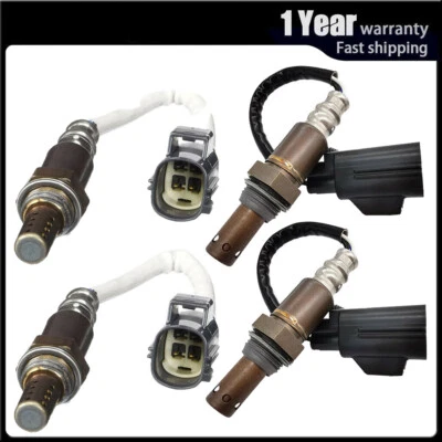 Sensor de oxígeno O2 4 piezas para Land Rover LR3 2007-2009 Range Rover Sport superior+inferior Foto 1 de 4