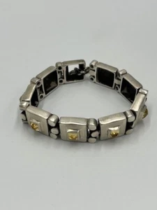 Pulsera Lisa Jenks de plata de ley citrino audaz - Imagen 1 de 4