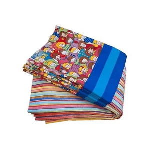 VTG 60s Children Cotton Curtains 6 Panels Pieced Design by Church Ladies Nursery - Picture 1 of 20
