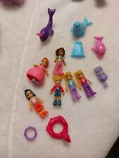 POLLY POCKET MINIATURE DOLLS AND SEA ANIMALS REPLACEMENT PIECES