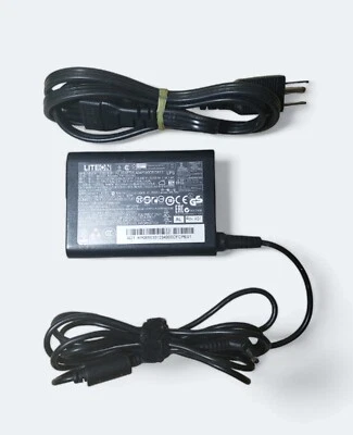 Genuine LiteOn for Acer Laptop Charger AC Adapter Power Supply PA-1650-80 65W - Image 1 of 4