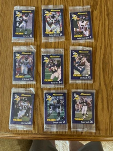 MINNESOTA VIKINGS 1999 BURGER KING 27 CARD SET - Sealed - Complete - Moss Carter - Picture 1 of 5