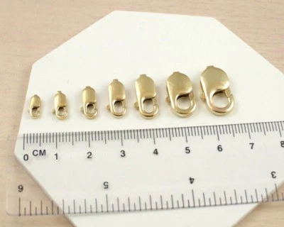 BEST Extra Large 18mm X 9mm Solid 9ct Yellow Gold Lobster Trigger Parrot Clasp - Image 1 of 2