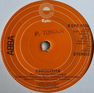Abba - Chiquitita - 7” Vinyl Single - Picture 1 of 3