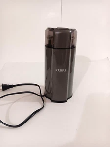 Krups Fast Silent Vortex Electric Coffee and Spice Blade Grinder, Grey # GX332 - Picture 1 of 6