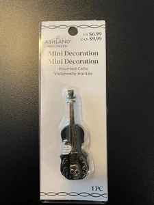 ASHLAND HALLOWEEN MINIATURES HAUNTED CELLO ~ NEW IN PKG 2025 - Picture 1 of 2