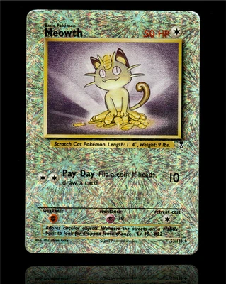 ▸ Meowth | Legendary Collection | Reverse Holo | 53/110 | HP-DMG - Image 1 of 4