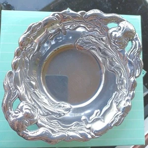 Arthur Court Bunny Rabbit Baby Bowl and Spoon Set 2001 Scamper on a Picnic - Picture 1 of 7