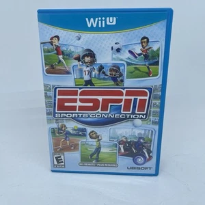 ESPN Sports Connection (Nintendo Wii U) Complete w/Manual Tested - Picture 1 of 4