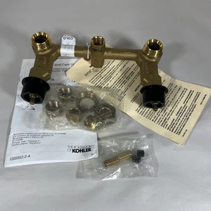KOHLER K-302-K-NA Wall-Mount 2-Handle Valve System for 8 in. Centers - Picture 1 of 8