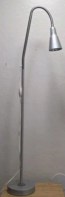 Vintage Ikea Kvart Gooseneck Floor Reading Lamp Light Flexible - Image 1 of 4