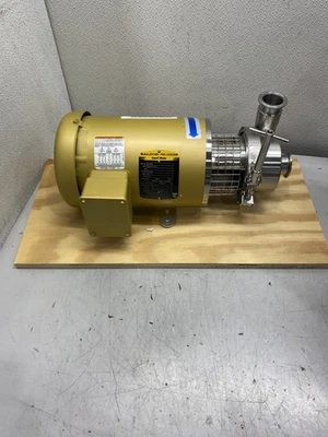 Baldor Electric 3 Phase General Purpose Motor  CEM3545 WITH 42521-DA Attachment - Image 1 of 4