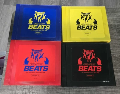 Tommy Boy Greatest Beats volume 1-4, never played promo CD's still new 1998 - Image 1 of 2