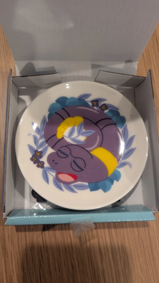 Pokemon Centro Plato Pequeño POKÉMON NYORO NYORO FRIENDS Ekans Long Friends EE. UU. Foto 1 de 4