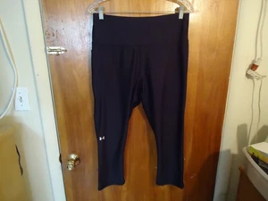 Under Armour Compression Heat Gear 1X Activewear Black Pants " Great Item " - Picture 1 of 9