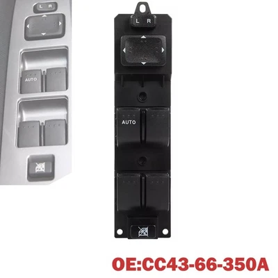Front Left Power Window Switch Fits For 2006-2010 Mazda 5 CC43-66-350A US - Image 1 of 4
