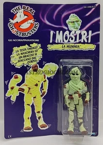 THE REAL GHOSTBUSTERS MONSTERS MUMMIA KENNER MOC CASE FRESH UNPUNCHED VINTAGE 86 - Picture 1 of 5