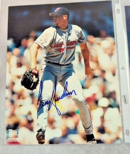 Foto 8x10 firmada autografiada por Brian Anderson de los Indios de Cleveland Foto 1 de 1