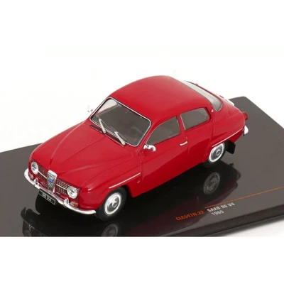 SAAB 96 V4 1965 RED 1:43 Ixo Model Auto Stradali Modellino Nuovo - Immagine 1 di 3