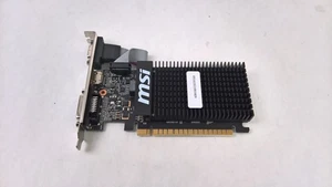 MSI Nvidia GeForce GT 710 1 GB GDDR3 PCI Express x16 Desktop Video Card - Picture 1 of 4