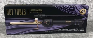 Hot Tools Professional 24k Gold 3/8" Marcel Curling Iron/Wand - Model 1106 - New - Picture 1 of 7