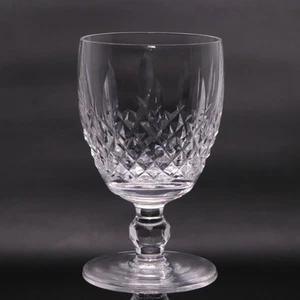 Waterford Crystal Kilcash Water Goblet 5 1/4" Glass Plain Base 260ml Ireland - Picture 1 of 5