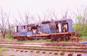 ORIGINAL KODACHROME SLIDE CHESAPEAKE & OHIO GP-9 #6243 SOCIAL CIRCLE, GA 4.5.03 - Bild 1 von 1