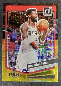 Deandre Ayton 2023-24 Donruss Choice Black Gold #72 Trailblazers /8 - Picture 1 of 2