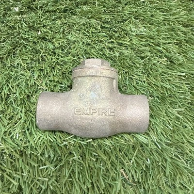 Empire Brass 3/4" In-Line Swing Check Valve Sweat Solder - Image 1 of 4