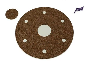 THORENS TD124 - Xad CORK TURNTABLE INTERMAT damps main platter - Picture 1 of 3