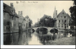BRUGES Brügge Flandern ~1910/20 Brücke Pont Beguinage - Picture 1 of 1
