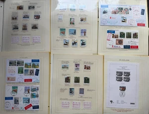 Aland Inseln  Sonderausgaben 4 seltene Belege 1988 + bessere Marken - Picture 1 of 9