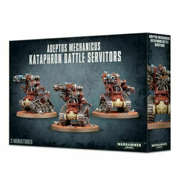 Warhammer 40K Adeptus Mechanicus Kataphron Battle Servitors Miniature Pack