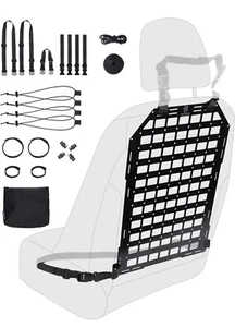 Tactical Rigid MOLLE Panel Car Van Seat Back Gun Military Storage Organizer - Picture 1 of 7