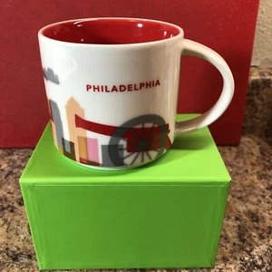 Starbucks Philadelphia “You Are Here” Collection Mug New In Box - Picture 1 of 2