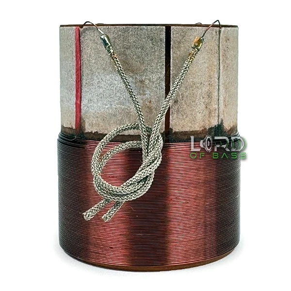LORD OF BASS 2.5" Voice Coil Dual 4 Ohm 4-Layer Copper With Leads Subwoofer Speaker Parts