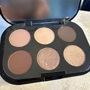 Mac Connect In Colour Eye Shadow Palette x 6 Embedded In Burgandy NEW In BOX - Picture 1 of 4